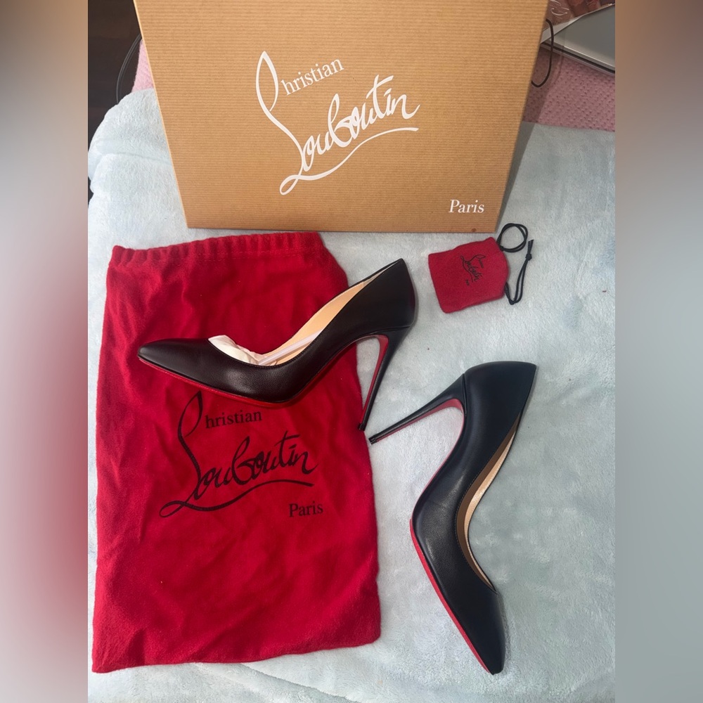 Christian louboutin Eloise 100 high heel stiletto black 37